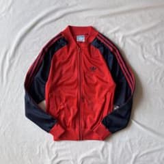 80s ADIDAS ATP トラックジャケット 赤紺 XS 短丈 トレフォイル - メルカリ