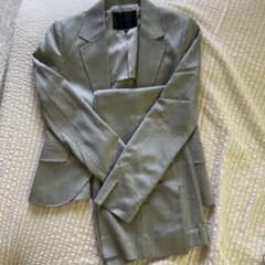 UNTITLED パンツスーツ上下 グレー ストライプ 美品 - メルカリ