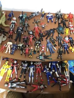 ウルトラマン 仮面ライダー ソフビのサムネイル
