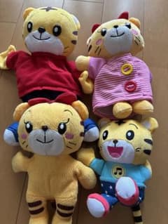 こどもちゃれんじ しまじろう ぬいぐるみ 4体セット - メルカリ