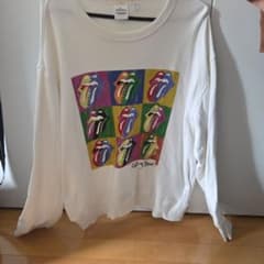GU The Rolling Stones スウェット ホワイト Lのサムネイル