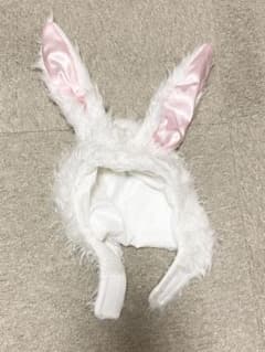うさぎ 被り物 帽子のサムネイル