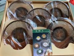 玉利久の純銅製の茶托のサムネイル