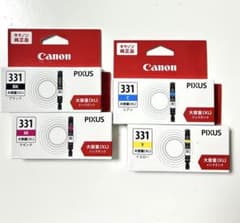 新品未開封】BCI-331XL Canon 純正インク 大容量 4色セット - メルカリ