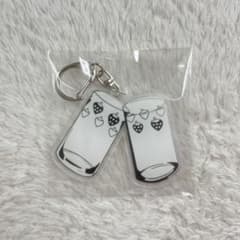 【新品未開封】 矢沢あい NANA いちごペアグラス アクリルキーホルダー