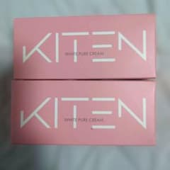 【2点セット】KITEN ホワイトピュアクリーム 保湿 透明感 美肌ケアのサムネイル