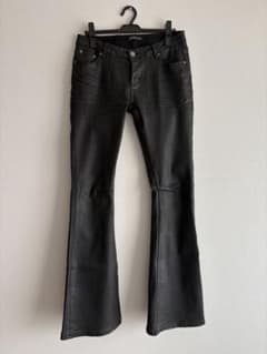 Lamentist Amélie flared waxed denim L - メルカリ