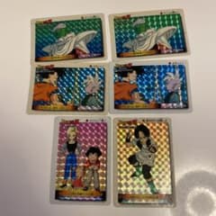 当時物 ドラゴンボールZ PPカード 6枚セットのサムネイル