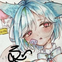 一点物 オリジナル 色紙 手描きイラスト アナログ 女の子 創作 原画 コピック オリジナルイラスト アナログ 手描き 一点物 原画 コピック 画用紙