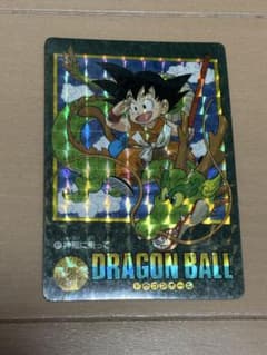 ドラゴンボールカード ビジュアルアドベンチャー 85 神龍に乗って