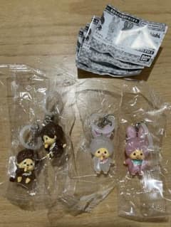 モンチッチ　めじるしアクセサリー 3種類4個のサムネイル
