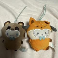 シナモロール ポチャッコ　マスコット 2点セットのサムネイル