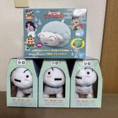新品　映画クレヨンしんちゃん シロ 蓄光シリコンフィギュア　　まとめ売り
