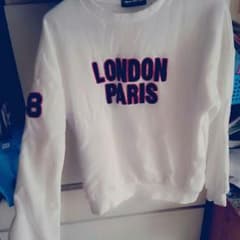 長袖 LondonParisロゴ入りのサムネイル