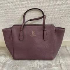 GUCCI スウィング チルドレン ハンドバッグ テディベア レザー GUCCI スウィング チルドレン ハンドバッグ テディベア レザー - メルカリ