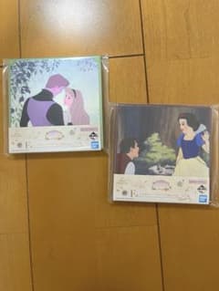 디즈니 프린세스 이치 반 쿠지 캔버스 보드 F상 오로라 공주 백설 공주