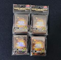 遊戯王 4個セット デュエリストカードプロテクター 輝石 スリーブ ③