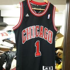 6月5日までaaa様取り置き D Rose Chicago Bulls ジャージのサムネイル