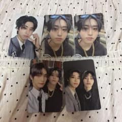 Stray Kids 合（HOP） ハン 両面 ユニットトレカ 5枚 セットのサムネイル