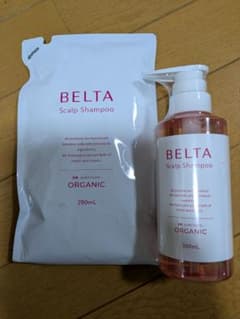 BELTA スカルプシャンプー 300mL オーガニック ＋詰め替え280ml - メルカリ