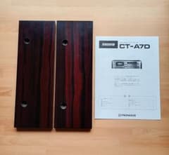 Pioneer CT-A7D サイドウッド & 取扱説明書 カセットデッキ - メルカリ