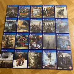 PS4 ソフト20本まとめ売りのサムネイル