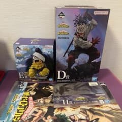 ば*し様 一番くじ 僕のヒーローアカデミア D賞 ステイン E賞 峰田実 等