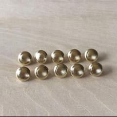 ゴールドボタン　10個のサムネイル