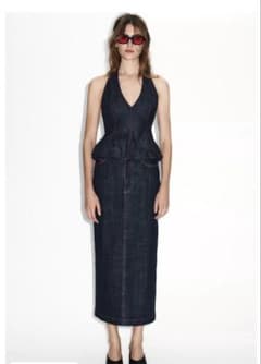 ZARA フェイクシープスキンフード付き撥水ウィンドブレーカー