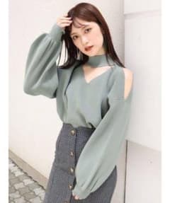 MURUA ムルーア　チョーカーニットのサムネイル