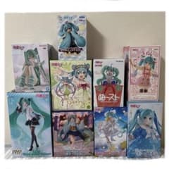 初音ミク フィギュア 9点セット まとめ売り① - メルカリ