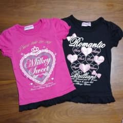 Tシャツ 半袖 120 女の子 ２枚 セットのサムネイル