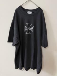 新品 ASKYURSELF vintage 加工クロスTシャツ 大きめ XL - メルカリ