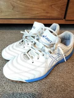 asics フットサルシューズ ホワイト/ブルーのサムネイル