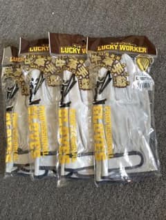 ラッキーワーカー　牛革手袋　Lのサムネイル