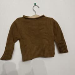 海外子供服 MABLIベビー用 ニットセーター ブラウン 2yのサムネイル