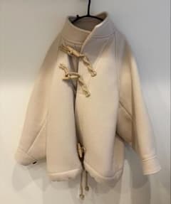 HYKE DOUBLE FACE DUFFLE JACKET サイズ1 - メルカリ