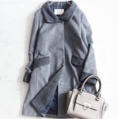 美品✨トゥモローランド BALLSEY カシミヤ アンゴラ ロングコート