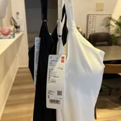 UNIQLO エアリズム タンクトップ ブラック Sのサムネイル