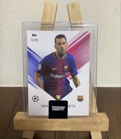 Topps セルヒオ・ブスケツ 世界99枚限定 76/99のサムネイル