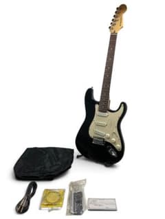 【21年4月25日購入品】BUSKER′S エレキギター BSE/BK 黒×白 21年4月25日購入品】BUSKER′S エレキギター BSE/BK 黒×白 - メルカリ