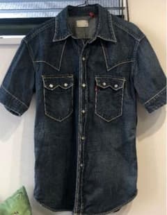 専用　半袖デニムシャツ　リーバイスのサムネイル