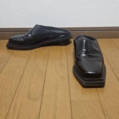 MAISON SPECIAL スリッポン スクエアトゥ 革靴 シューズ 黒 - メルカリ
