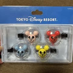 東京ディズニーリゾート ヘアクリップ 4個セットのサムネイル