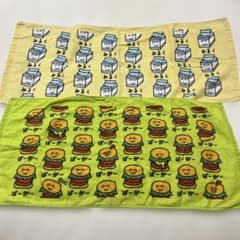 フェイスタオル 2枚セット みるく ばーがーのサムネイル