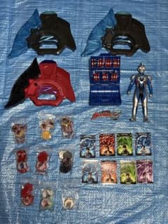 ウルトラマンＺメモリアル　DX玩具　ウルトラメダルセット　ウルトラBIGソフビ