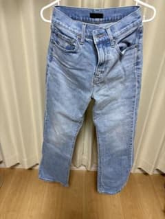 ライトブルー ストレートデニム ハイウエストのサムネイル