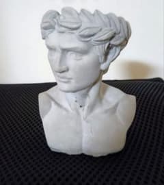 ギリシア彫刻風植木鉢/プランター（モルタル製）多肉植物/観葉植物 ペン立て等にものサムネイル