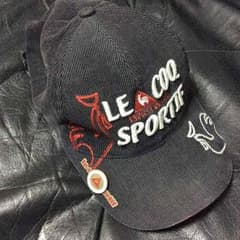 バリ様専用(^_^)ルコック GOLF CAP 紺のサムネイル