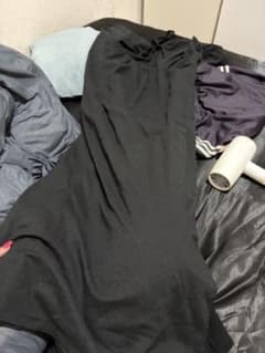 One-piece dress with pilling.